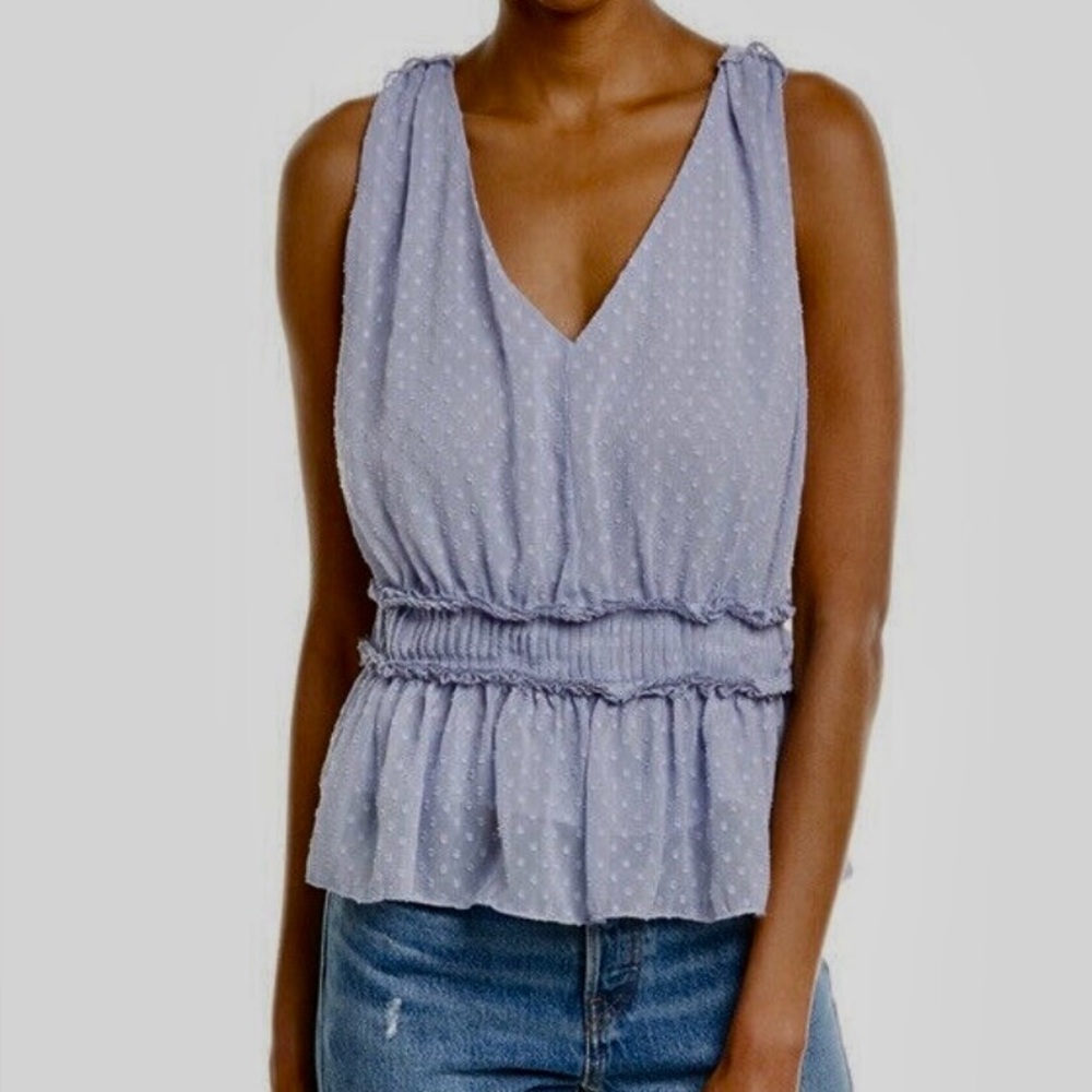 Alya Women's Sleeveless Top in plum purple Small